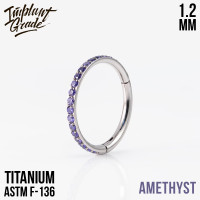 Кольцо-кликер Twilight 1.2 мм (16 G)