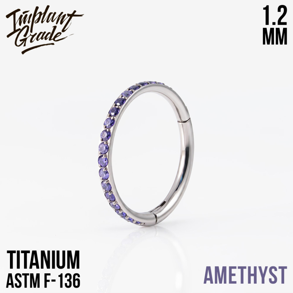 Кольцо-кликер Twilight 1.2 мм (16 G)