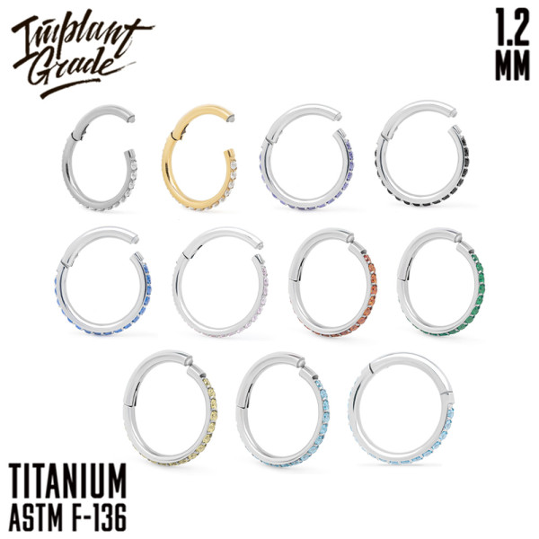 Кольцо-кликер Twilight 1.2 мм (16 G)