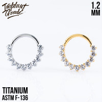 Кольцо-кликер Moana 1.2 мм (16 G) 