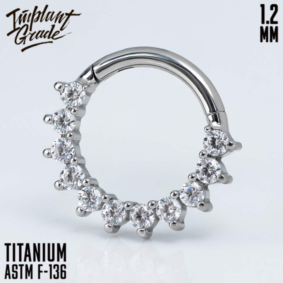 Кольцо-кликер Moana 1.2 мм (16 G) 