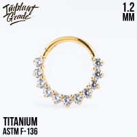 Кольцо-кликер Moana 1.2 мм (16 G) 