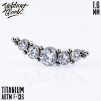 Накрутка-кластер Crystalline 1.6 мм