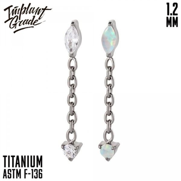 Накрутка с подвеской Rumi 1.2 мм