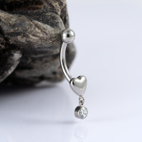 Банан Pendant Heart 1.6 мм (14G) 