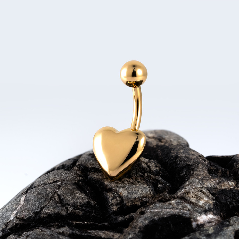 Банан Simple Heart 1.6 мм (14G)