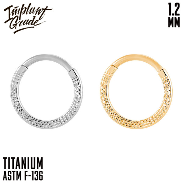 Кольцо-кликер Scales 1.2 мм (16 G)