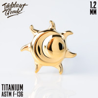 Накрутка Sun & Moon Gold 1.2 мм