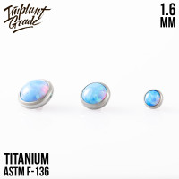 Накрутка с опалом 06 1.6 мм