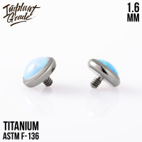 Накрутка с опалом 06 1.6 мм