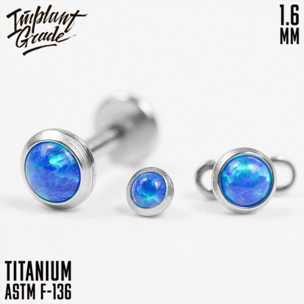 Накрутка с опалом 05L 1.6 мм