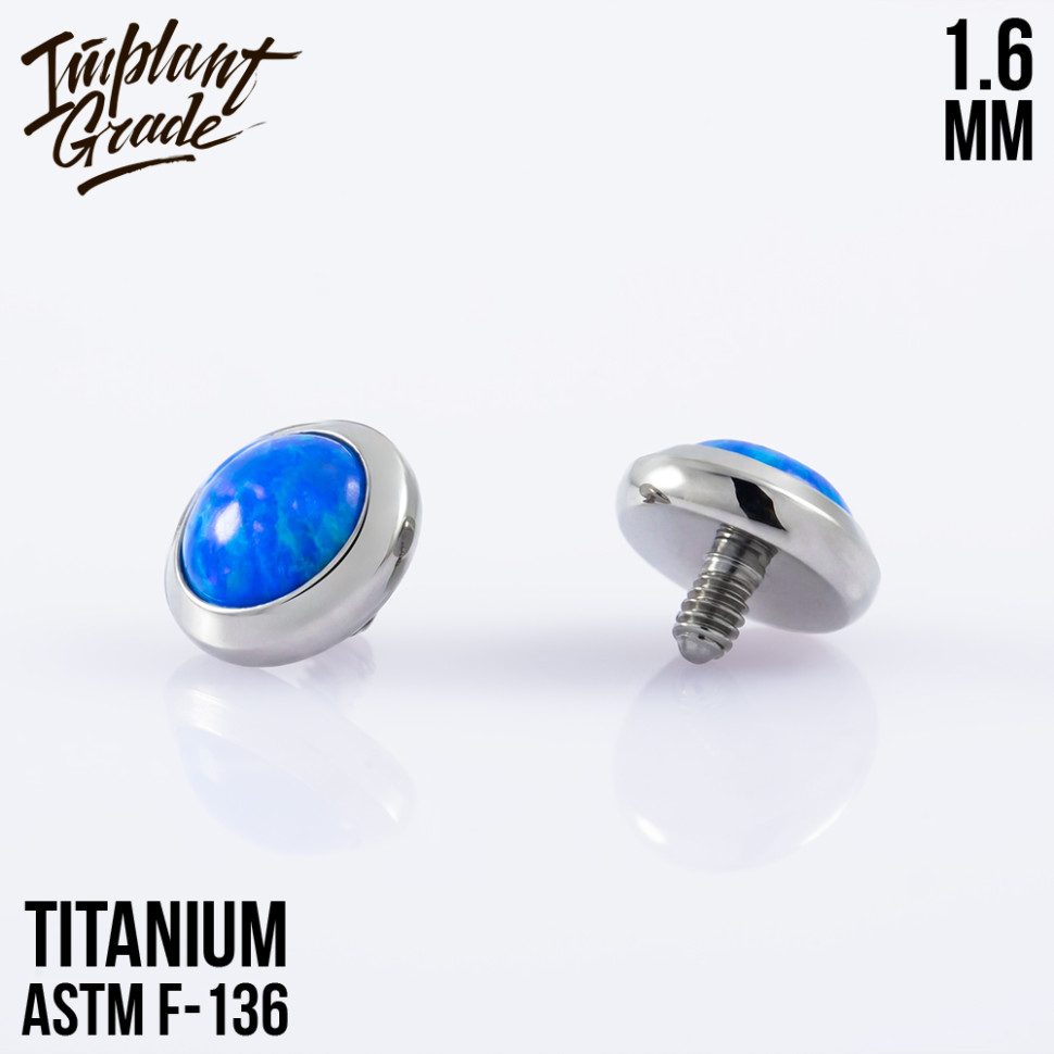 Накрутка с опалом 05L 1.6 мм