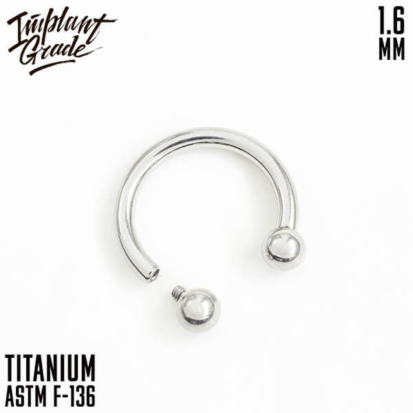 Циркуляр для пирсинга 1.6 мм (14 G)