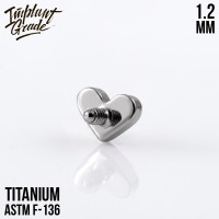 Накрутка Heart mini 1.2 мм
