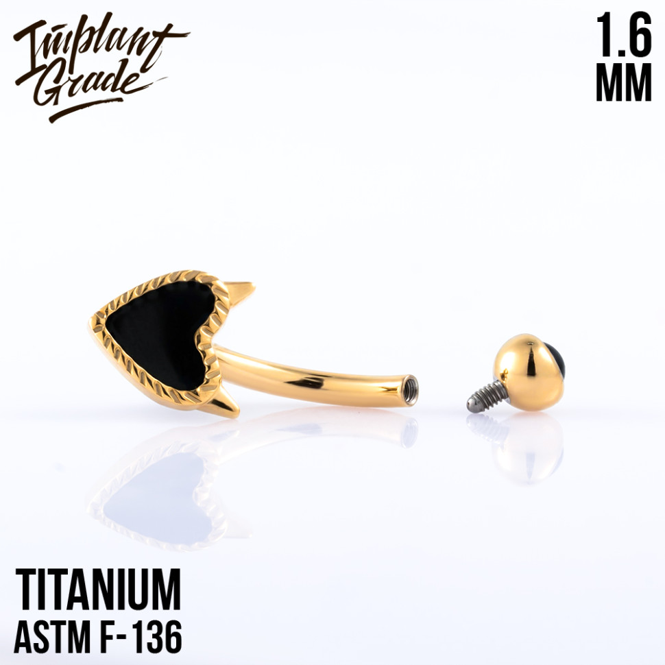 Банан Devil Heart 1.6 мм (14G)