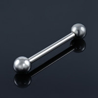 Штанга для пирсинга 1.2 мм (16 G) шар 4 мм