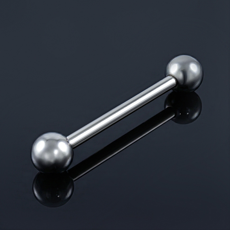 Штанга для пирсинга 1.2 мм (16 G) шар 4 мм