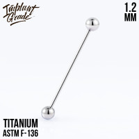 Штанга индастриал 1.2 мм (16 G)