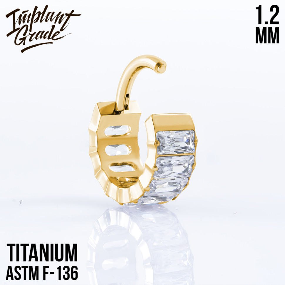 Кольцо-кликер Idol 1.2 мм (16 G)