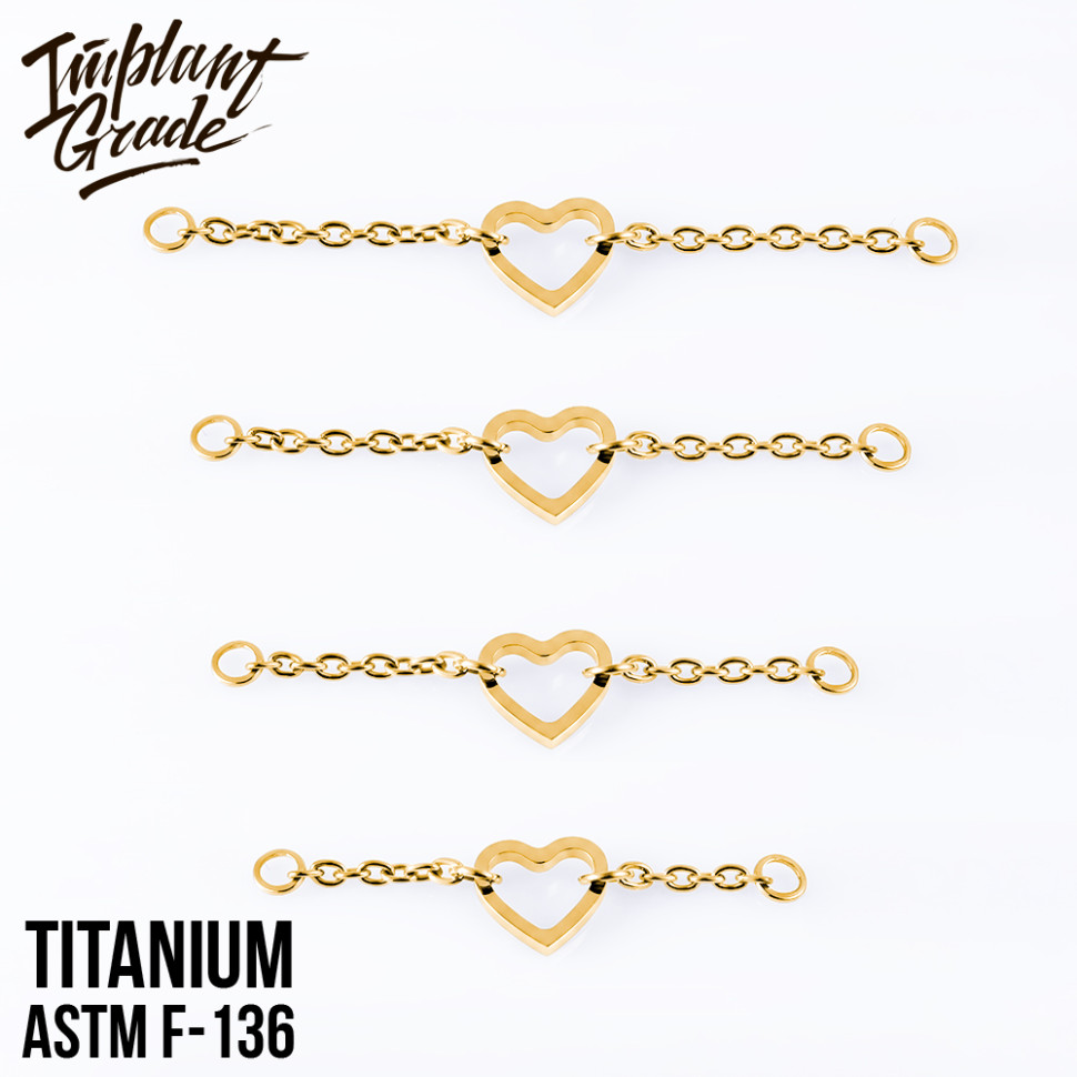 Подвеска Chain Heart