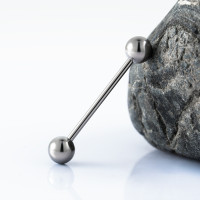 Штанга для пирсинга 1.2 мм (16 G) шар 5 мм