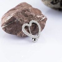 Банан Обратный Heart 1.6 мм (14 G)