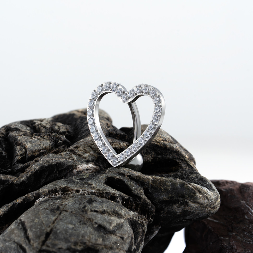 Банан Обратный Heart 1.6 мм (14 G)