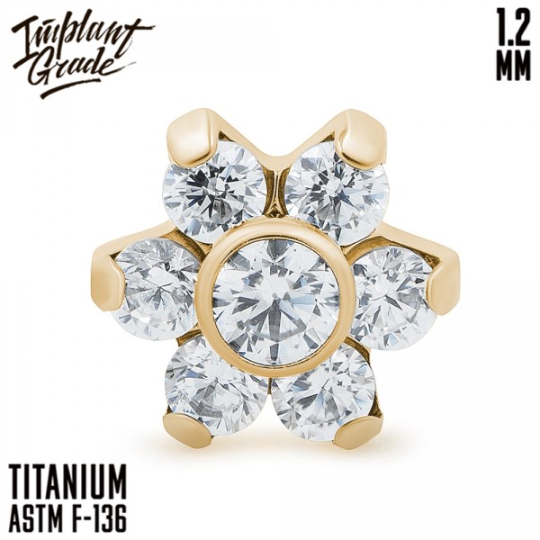 Накрутка Gold Flower 1.2 мм