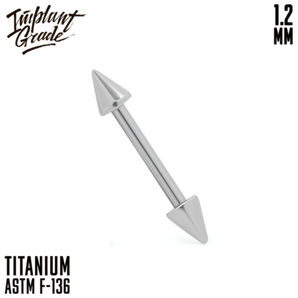 Штанга для пирсинга Cone 1.2 мм (16 G)