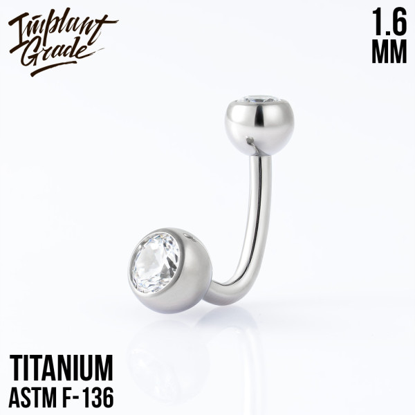 Банан J 1.6 мм (14G)