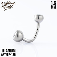 Банан J 1.6 мм (14G)