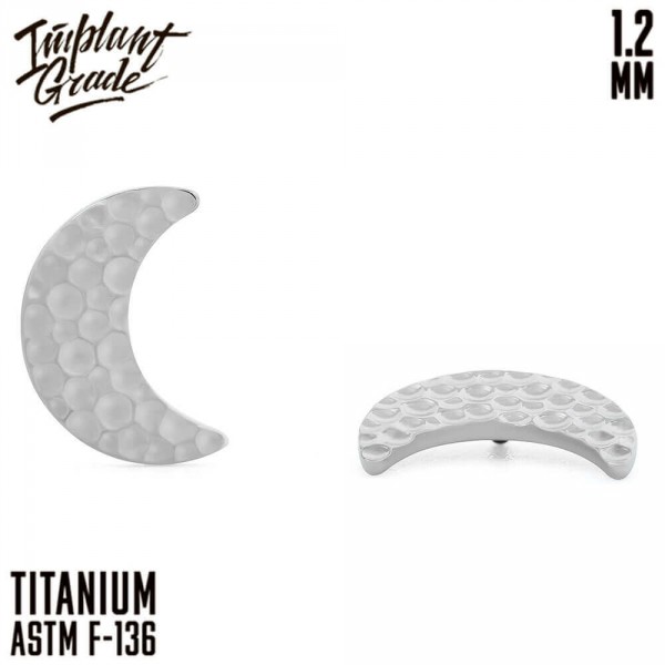 Накрутка Big Incused moon 1.2 мм