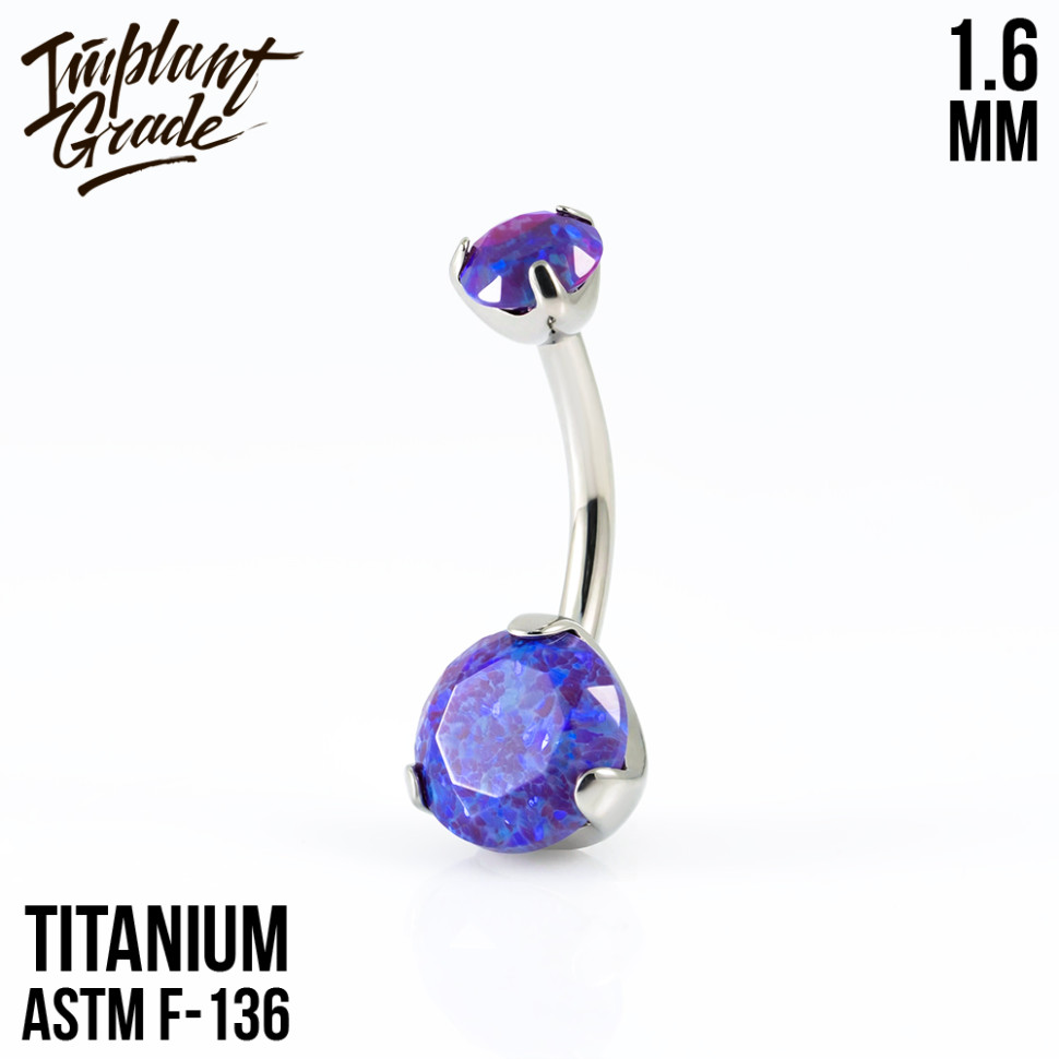 Банан Opal 52 Diamond cut 1.6 мм (14G)