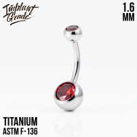 Банан Classic 2 Gem 1.6 мм (14 G)