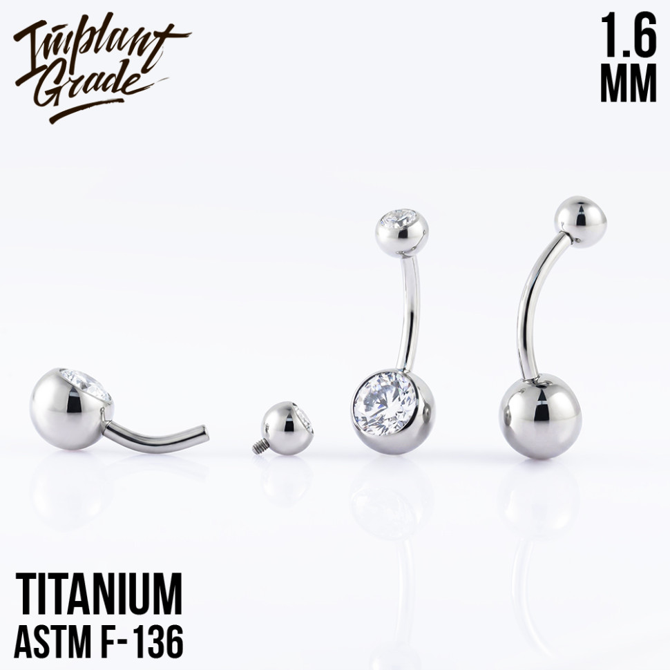 Банан Classic 2 Gem 1.6 мм (14 G)