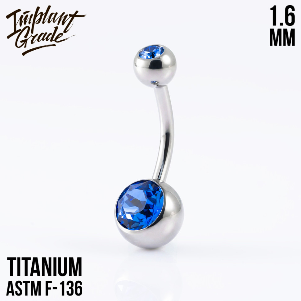 Банан Classic 2 Gem 1.6 мм (14 G)