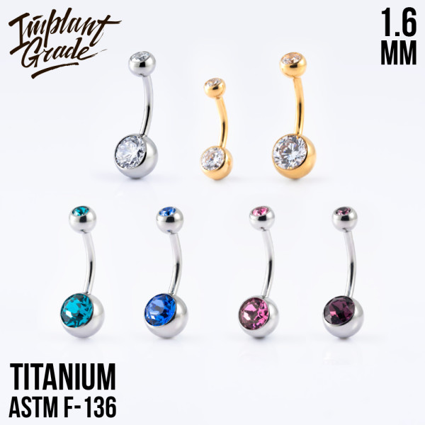 Банан Classic 2 Gem 1.6 мм (14 G)