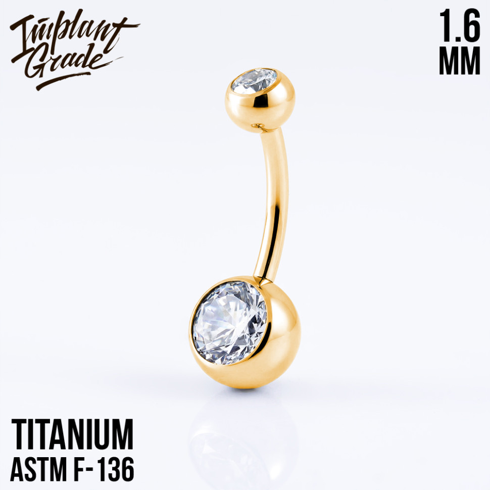 Банан Classic 2 Gem 1.6 мм (14 G)