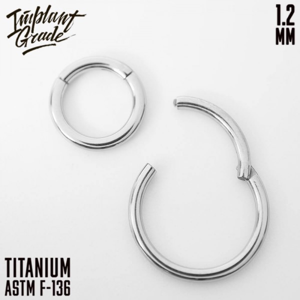 Кольцо-кликер 1.2 мм (16 G)