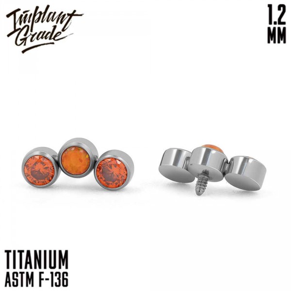 Накрутка-кластер Kessho Orange Big 1.2 мм