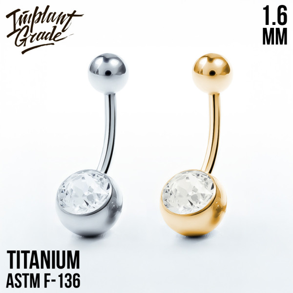 Банан Classic 1 Gem 1.6 мм (14 G)