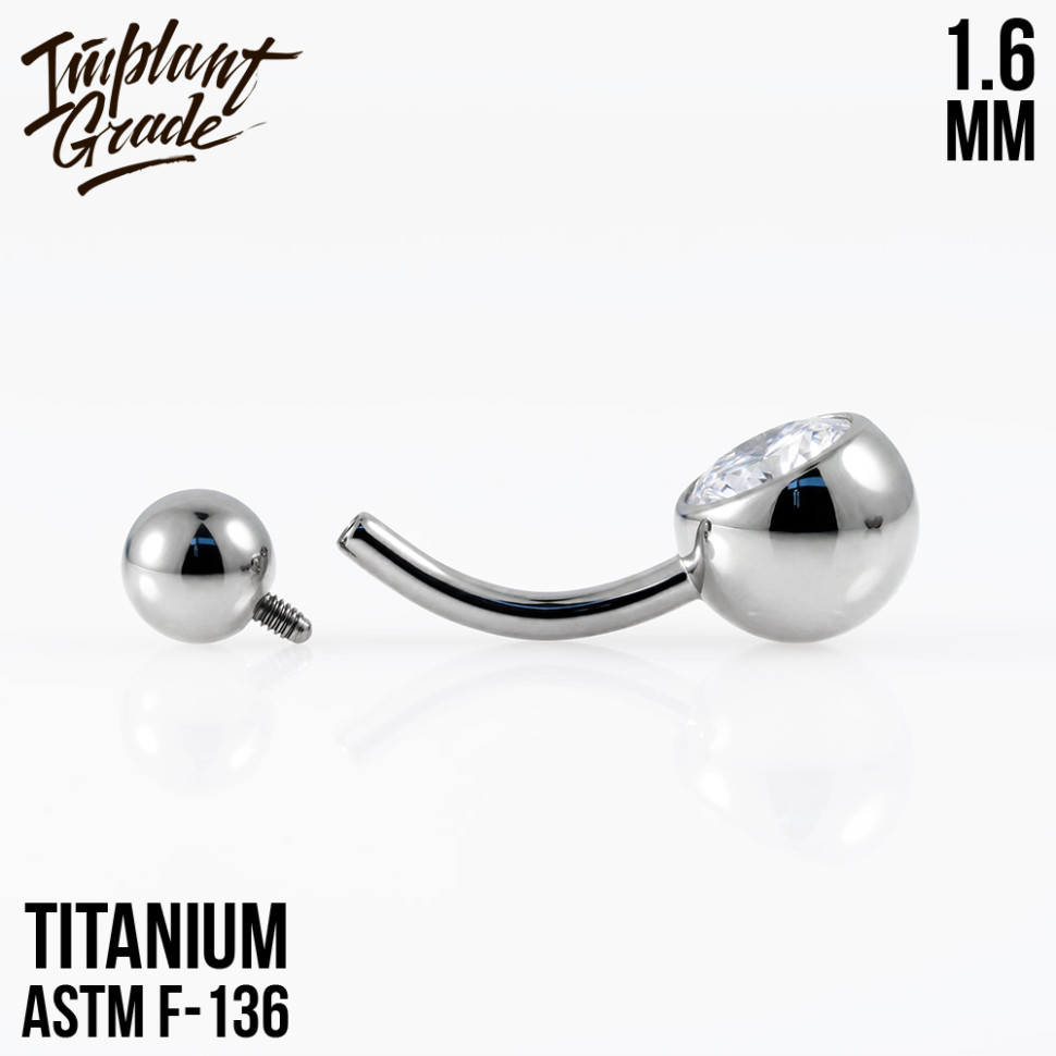 Банан Classic 1 Gem 1.6 мм (14 G)