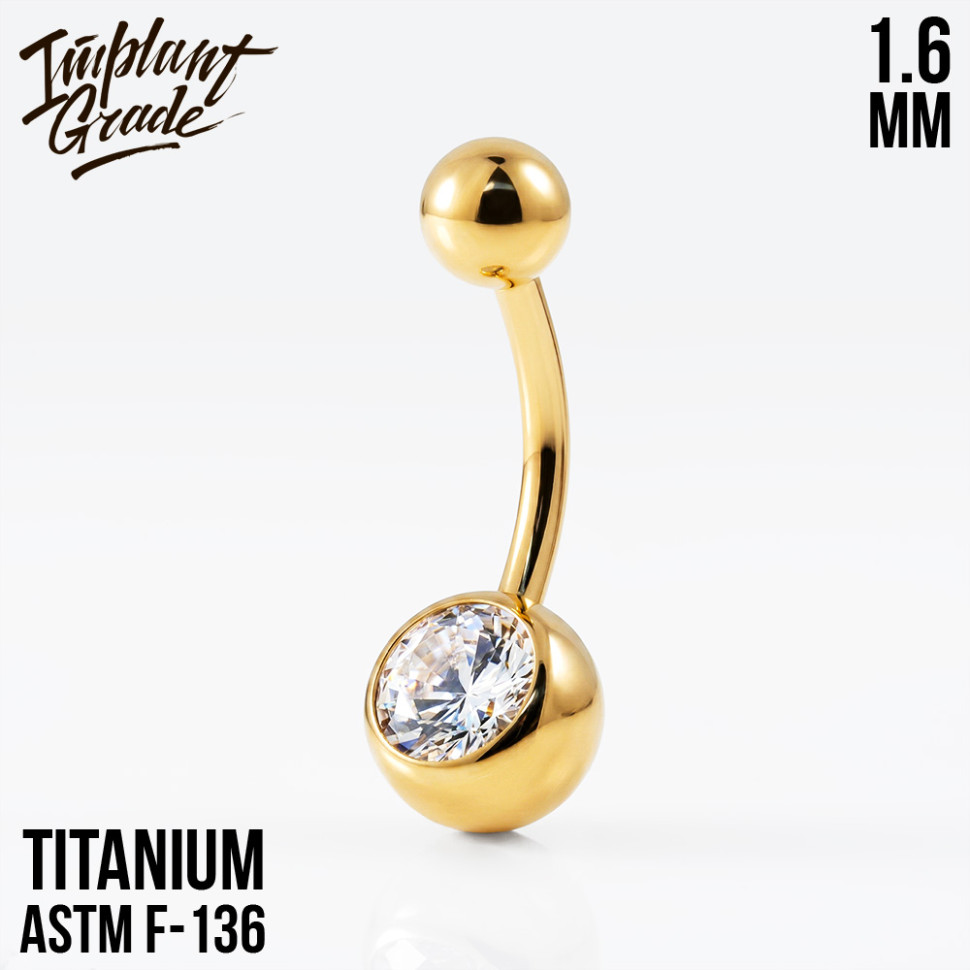 Банан Classic 1 Gem 1.6 мм (14 G)