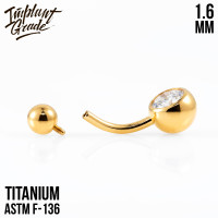 Банан Classic 1 Gem 1.6 мм (14 G)