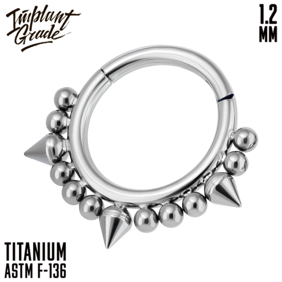 Кольцо-кликер Thorn 1.2 мм (16 G)