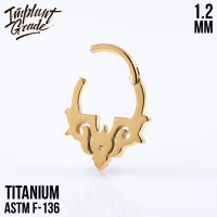 Кольцо-кликер Eclectic 1.2 мм (16 G)