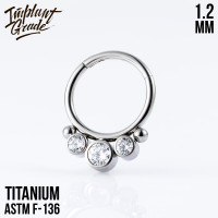 Кольцо-кликер Ringo 1.2 мм (16 G)