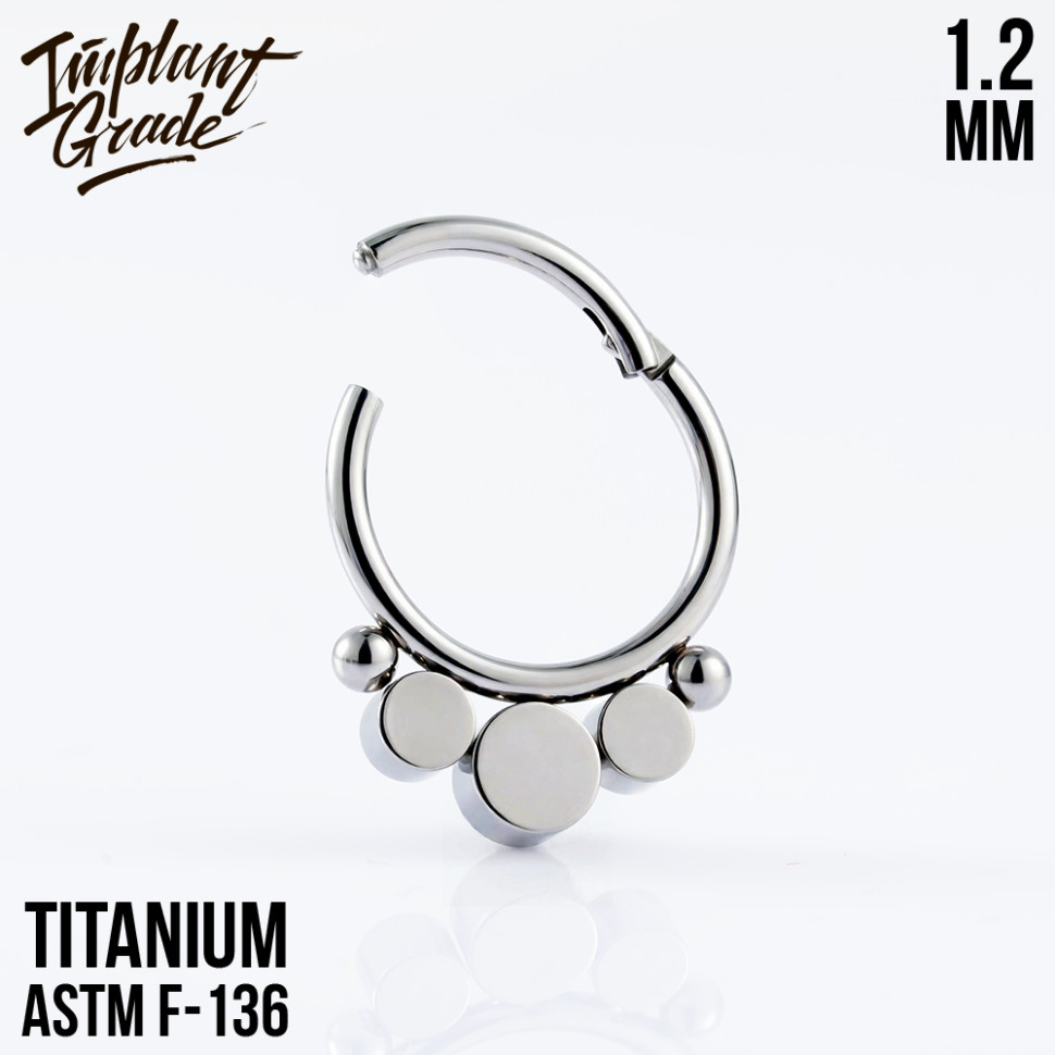 Кольцо-кликер Ringo 1.2 мм (16 G)