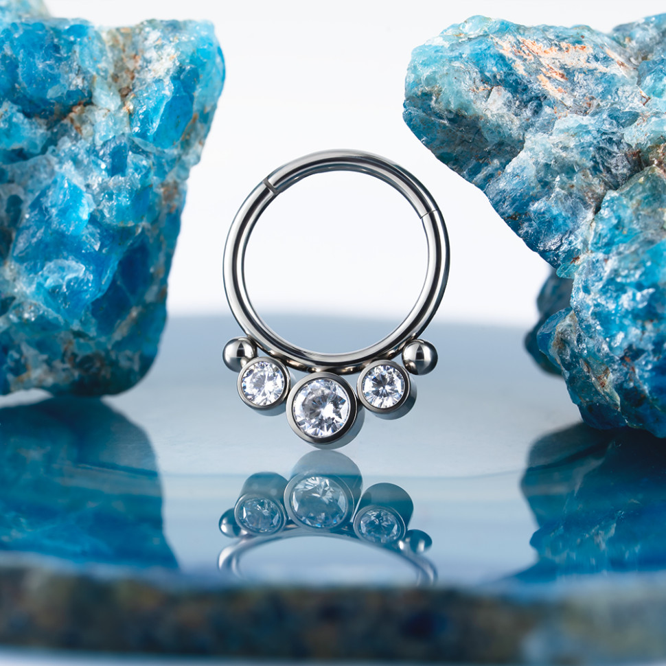 Кольцо-кликер Ringo 1.2 мм (16 G)