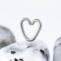 Кольцо дэйс Heart 1.2 мм (16 G)